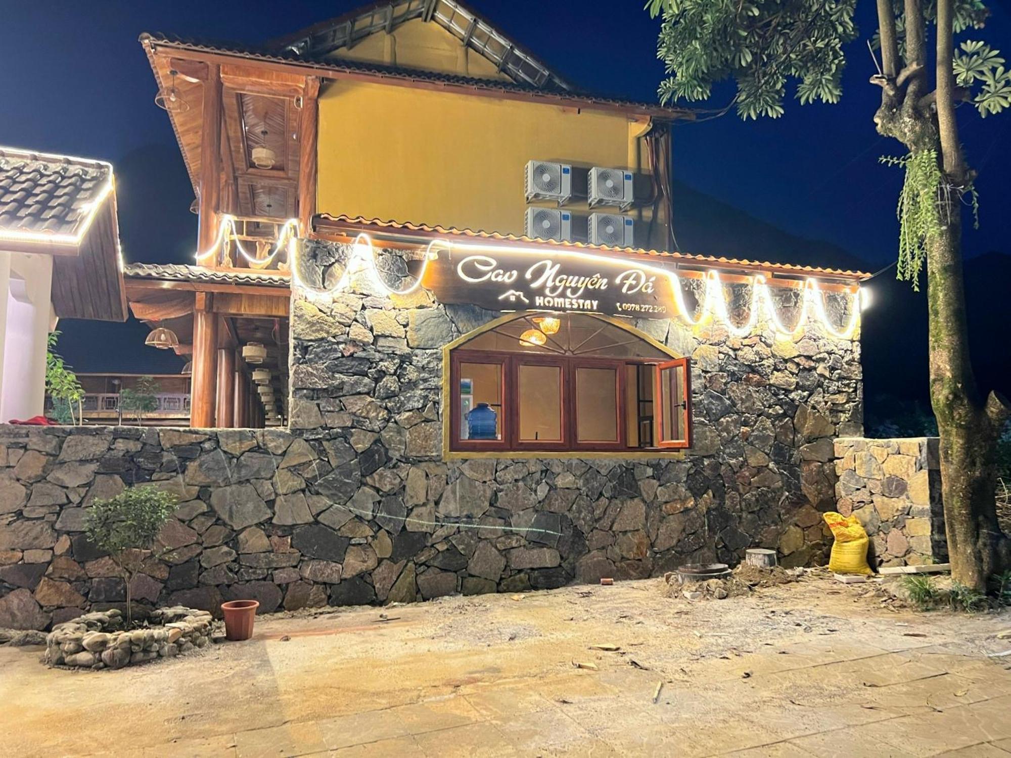 Cao Nguyen Da Homestay Mèo Vạc Kültér fotó